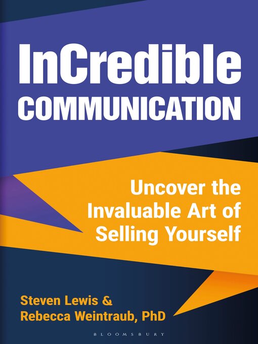 Title details for InCredible Communication by Rebecca Weintraub - Available